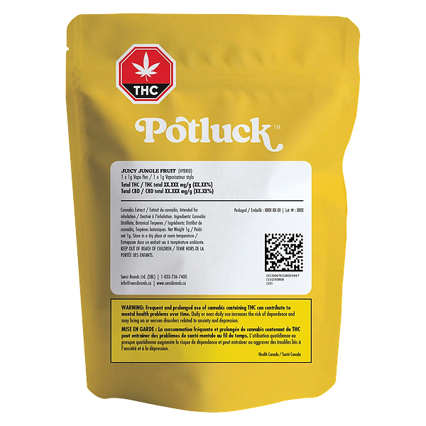 Potluck - Juicy Jungle Fruit Disposable Vape