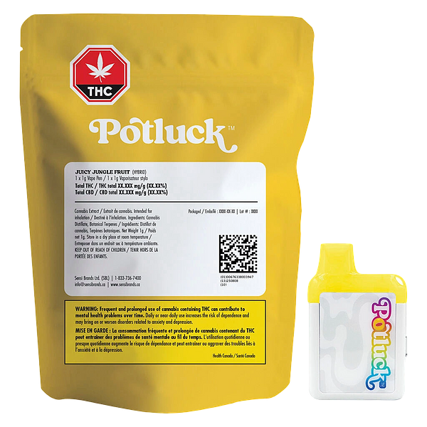 Potluck - Juicy Jungle Fruit Disposable Vape