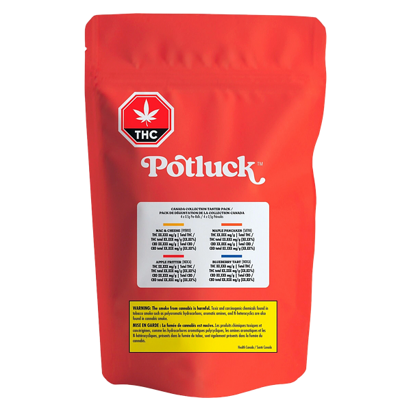 Potluck - Canada Collection Pre-Roll Taster Packs