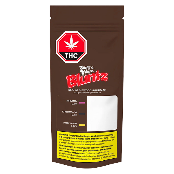 Sticky Greens - Back Of The Woodz Multipack Infused Blunts