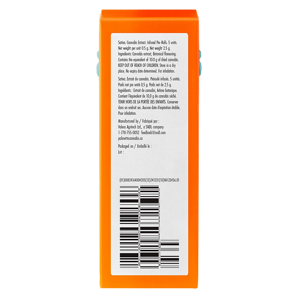 Palmetto - Strawberry Cough Infused Pals Pre Roll