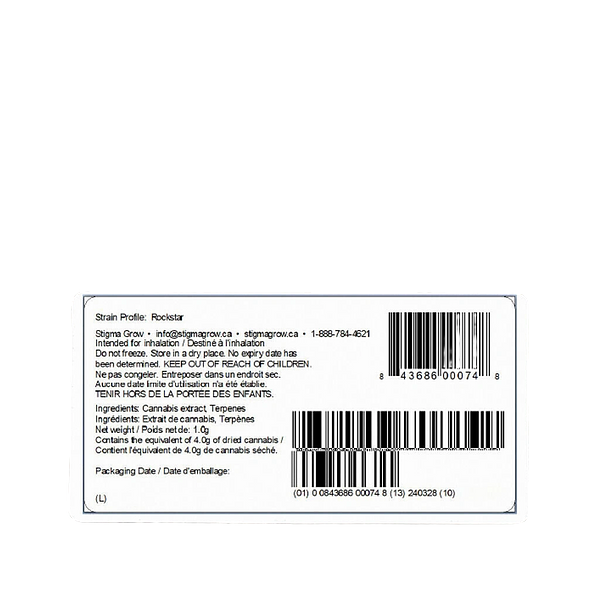 Dab Bods - Rockstar Shatter 2.0