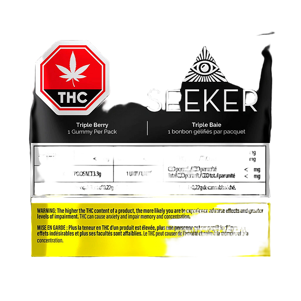 Seeker - Triple Berry THC Gummy