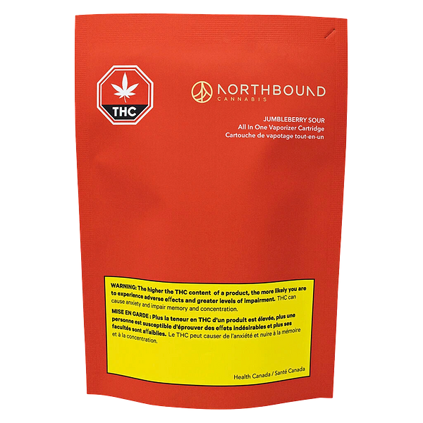Northbound Cannabis - Jumbleberry Sour All-In-One Vape