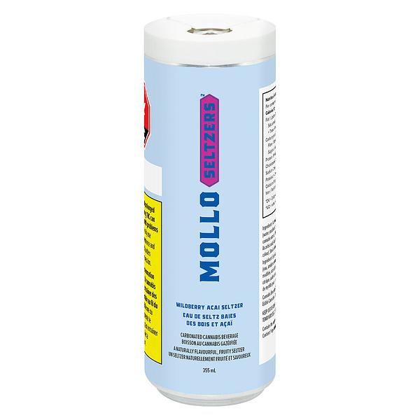 Mollo - Wildberry Acai Seltzer image 1