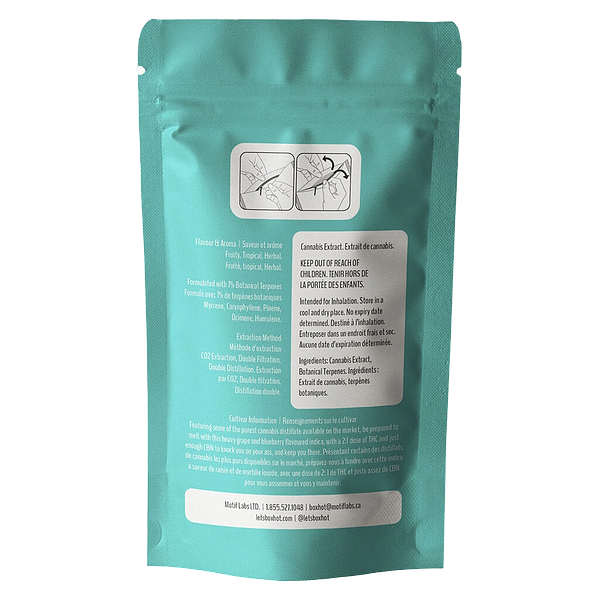 BOXHOT Cruise Control - Couchlock Kush 510 Thread Cartridge