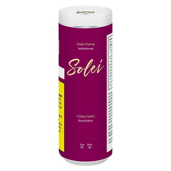 Solei - Dark Cherry Sparkling Beverage