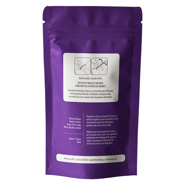 BOXHOT - Terpedos - Velvet Grape Pre Roll