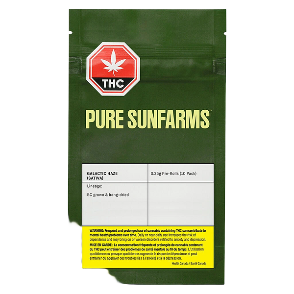 Pure Sunfarms - Galactic Haze Pre-Roll