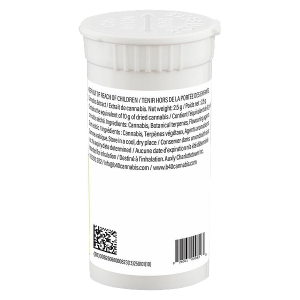 Back Forty - Frosted Icicles White Freeze Infused Pre Roll