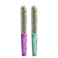 RIZZLERS - Twisters - Grape Galaxy & Sour Slapple Infused Pre Roll