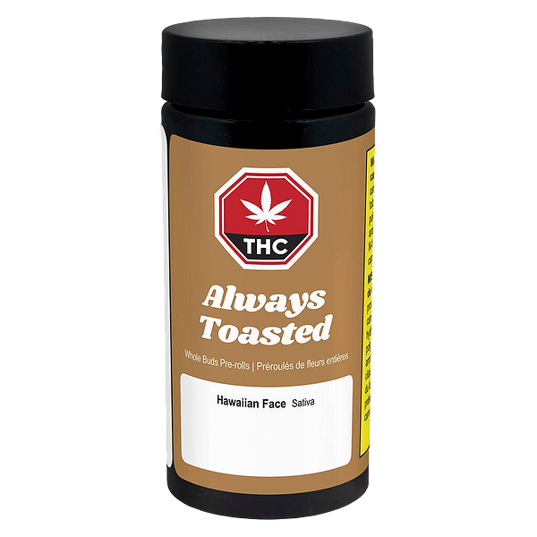 Always Toasted - Hawaiian Face (Whole Buds) Pre Roll