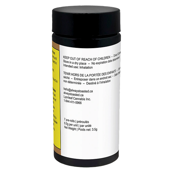 Always Toasted - Hawaiian Face (Whole Buds) Pre Roll