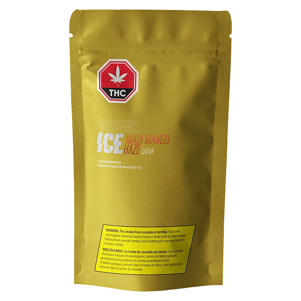 DEBUNK ICE - Maui Mango Haze Liquid Diamonds 510 Thread Cartridge