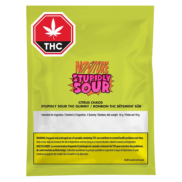No Future - Citrus Chaos Stupidly Sour Thc Gummy