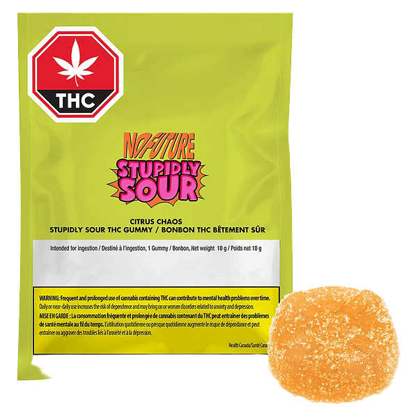 No Future - Citrus Chaos Stupidly Sour Thc Gummy