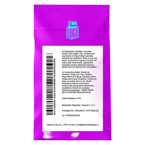 Lunch - Berry Bomb Disposable Vape