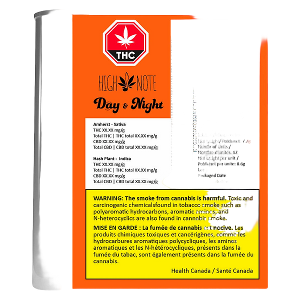 High Note - Day & Night Mixed Pack of Js Pre-Roll