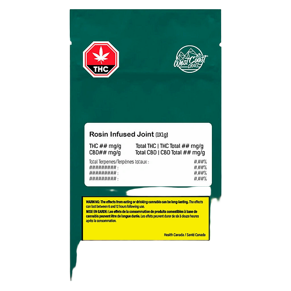 West Coast Craft - Rosin Infused Joint
