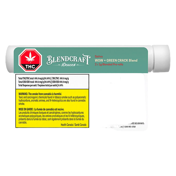 Blendcraft - Deuces Sativa Pre-Roll