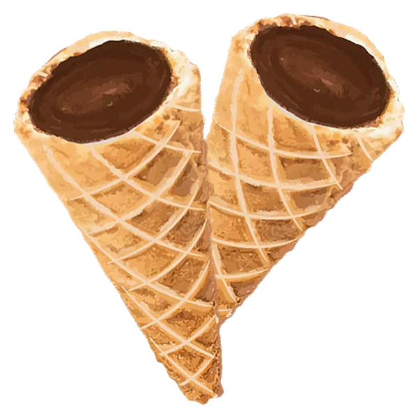 A-HA! - Milk Chocolate Live Rosin Waffle Cones