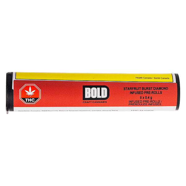 BOLD - Starfruit Burst Diamond Infused Pre-Roll
