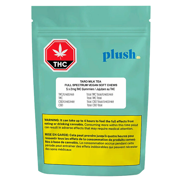 Plush - Taro Milk Tea Full Spectrum Vegan Soft Chews