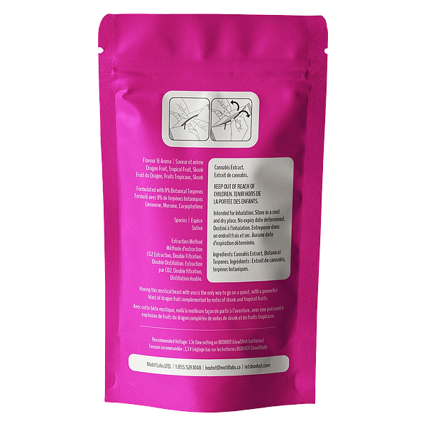 BOXHOT 1000 - Dragon's Breath 510 Thread Cartridge