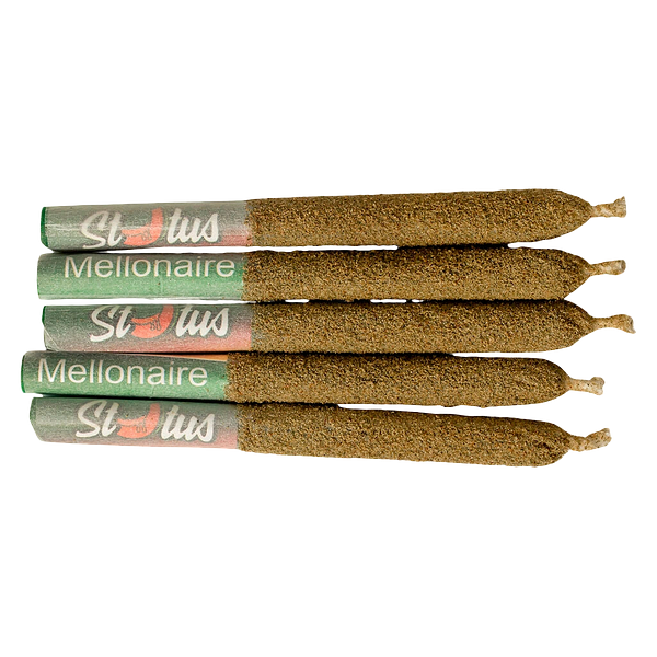 Status - Mellonaire Liquid Diamond Infused Kief Coated Pre Roll