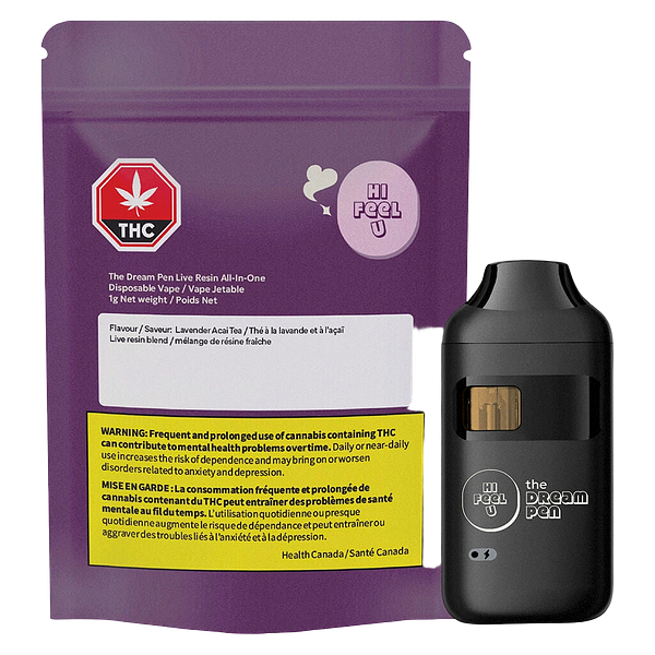 Hifeelu - Dream Live Resin All In One (Lavender Acai Tea)