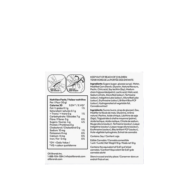 Olli StikiStix - Berry Dreamy Limeade 3:1 Cbn/Thc