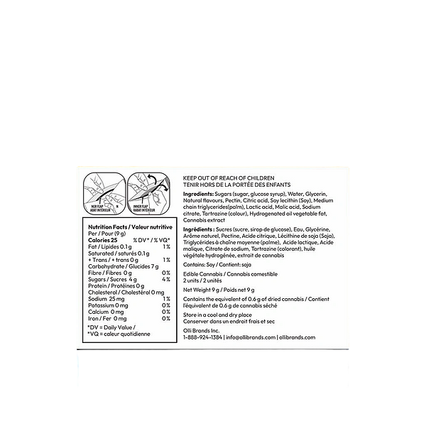 SWEET TOOTH CANNFECTIONERY CO. - Sour Peach Gummies