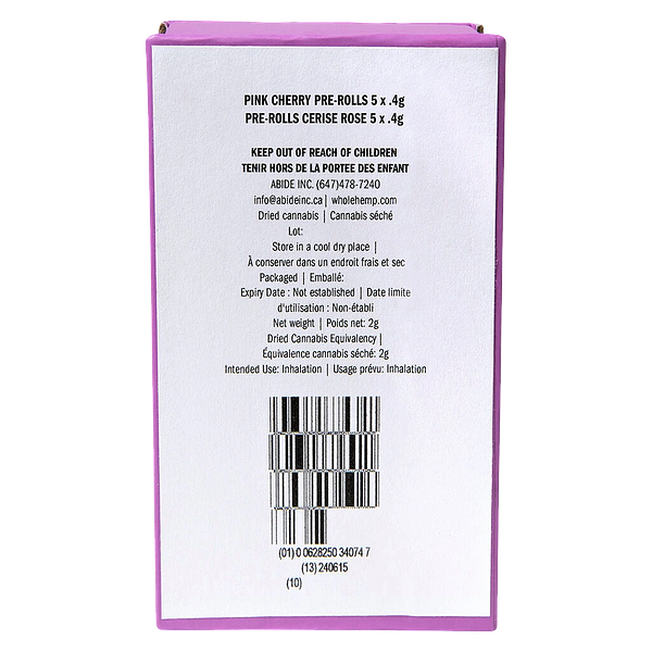 Abide - Pink Cherry Pre Roll