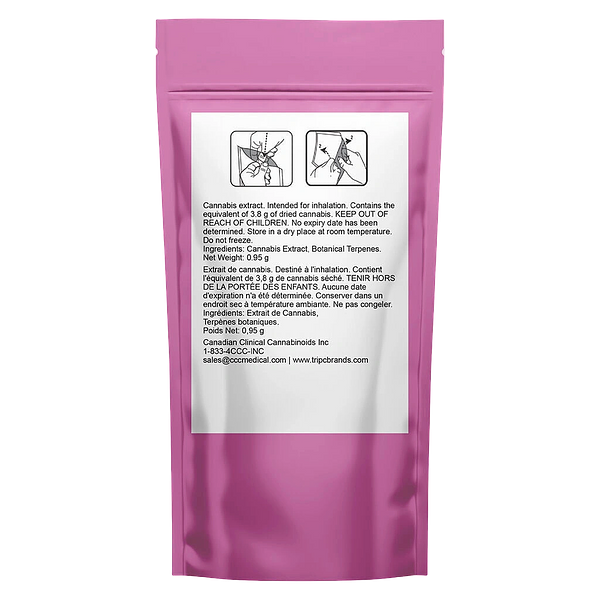 Papa's Herb - Astro Pink Indica Saucy Diamond Disposable Vape