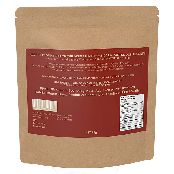 Social Sessions - Thc Micro-Dosed Chili Drinking Chocolate