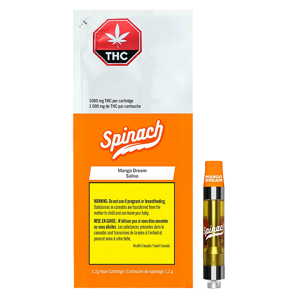 Spinach - Mango Dream 510 Thread Cartridge