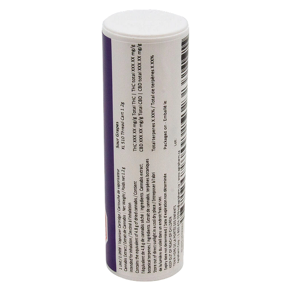 Community c/o Purple Hills - Sour Grapes XL 510 Thread Cartridge