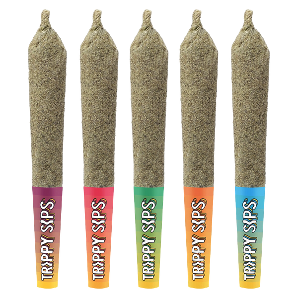 Trippy Sips - Juicy 5 Variety Pack Infused Pre Roll