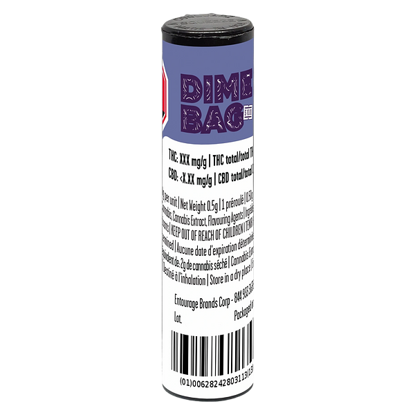 Dime Bag - Hazelnut Spread Pocket Rockets Infused Pre Roll