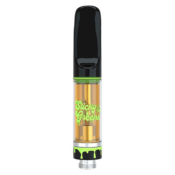 Sticky Greens - Blue Shark - Liquid Diamonds 510 Thread Cartridge image 1