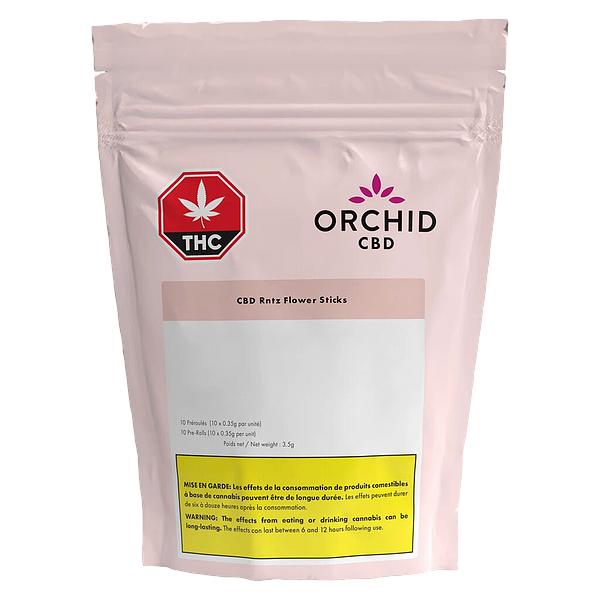 Orchid CBD - CBD Rntz Flower Sticks