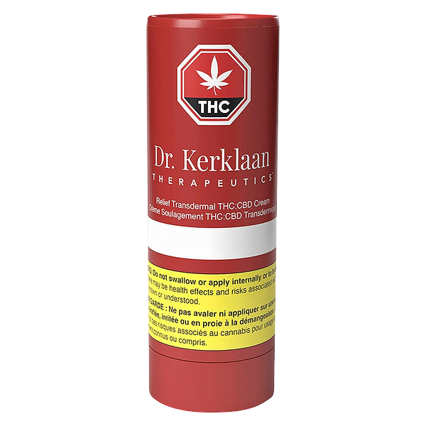 Dr. Kerklaan Therapeutics - Relief Transdermal Thc:Cbd Cream