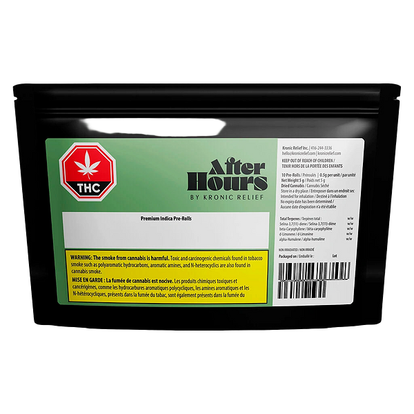 After Hours - Premium Indica Pre-Roll
