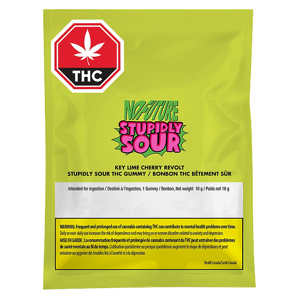No Future - Key Lime Cherry Revolt - Stupidly Sour THC Gummy