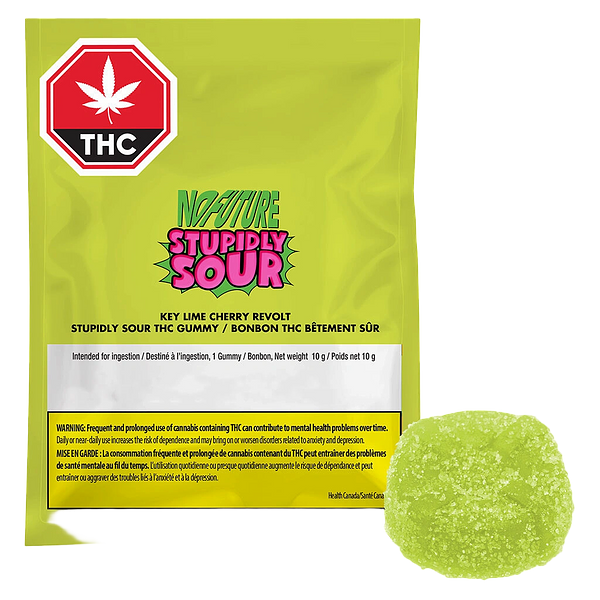 No Future - Key Lime Cherry Revolt - Stupidly Sour THC Gummy