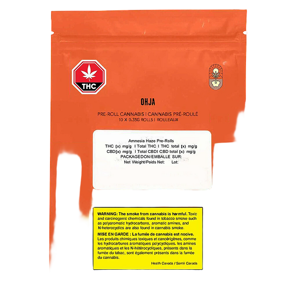 OHJA - Amnesia Haze Pre-Roll