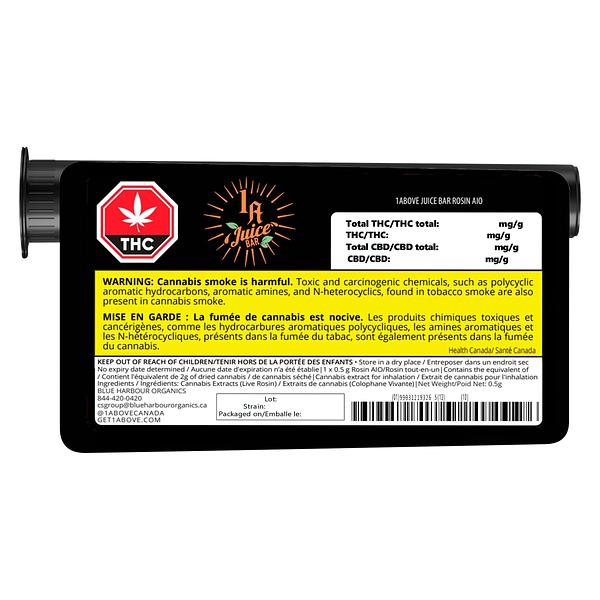 1Above - Juice Bar Rosin AIO Disposable Vape image 3
