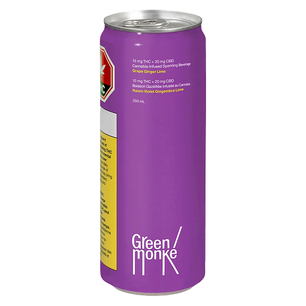 Green Monke - Grape Ginger Lime