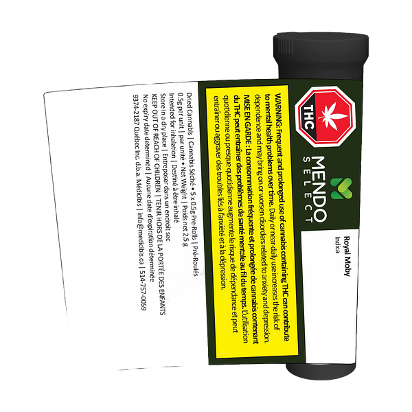 Mendo Select - Royal Moby Pre-Roll