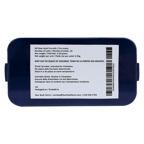 Four Buds Farms - Kill Deer Kush Pre-Roll